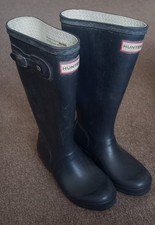 Kids Hunter Wellies Size  UK 3, EU 35/36