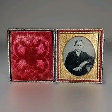 Tintype Of A Young Man In