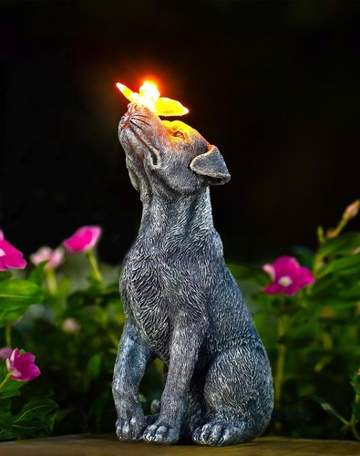Dog garden ornaments - ornaments, with