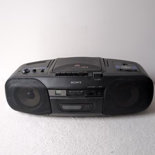 Sony CFD-8 Radio CD Cassette Recorder BoomBox *FAULTY CD & TAPE player*