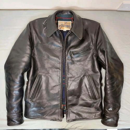 Aero leather jacket in - aero,