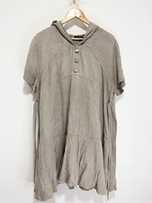 Sarah Santos Linen Dress Size