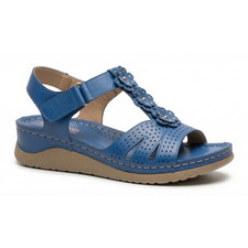 Ladies comfort wedge sandals - comfort,