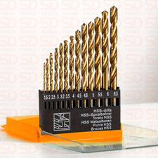 13 Pcs 1.5mm-6.5mm HSS 5%