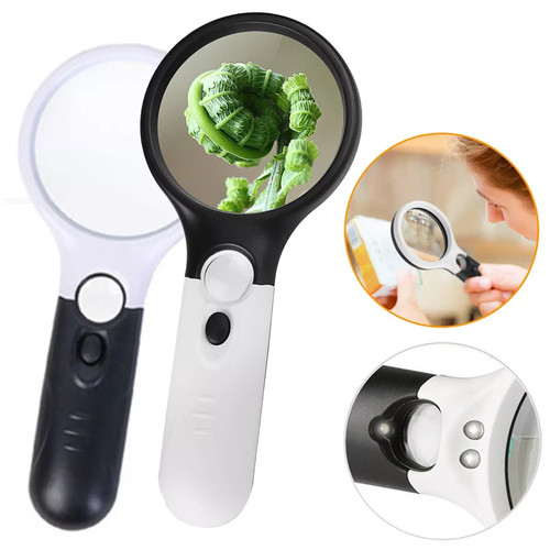 Handheld magnifier 45x reading - magnifier,