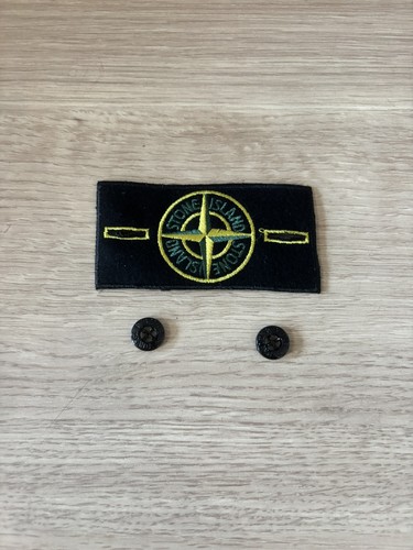 Stone island replacement badge - stone,