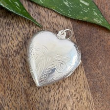 Vintage Sterling Silver Heart