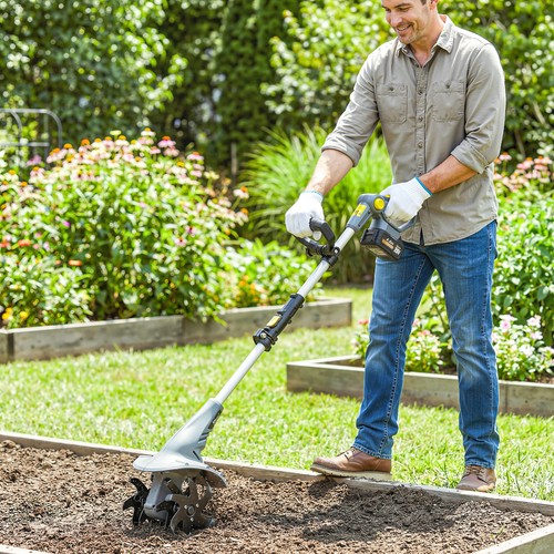 Cordless tiller 18v - cordless, tiller,