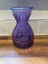 Purple Hyacinth Glass Bulb Vase