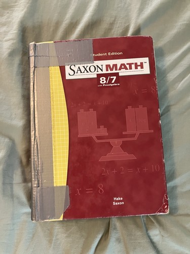 Saxon math student - math,