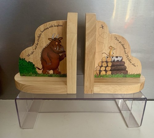 Gruffalo wooden bookends - bookends, julia