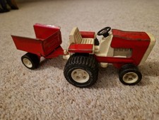 Vintage Retro Tonka Mini Tractor And Trailer 