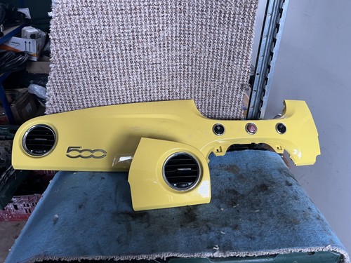 Fiat 500 dashboard dash - on,