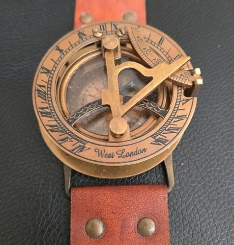 Brass maritime compass - brass,