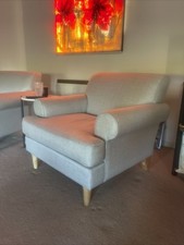 2 Light Grey John Lewis Arm