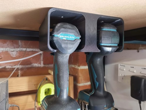 Drill holder wall mount - holder,