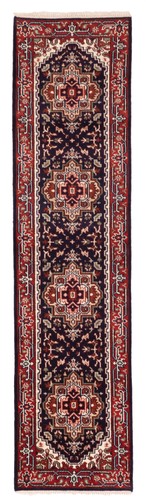 Vintage hand knotted runner - hand-knotted,