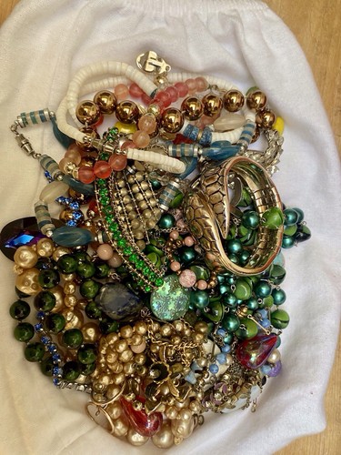 Costume jewellery job lot - costume,