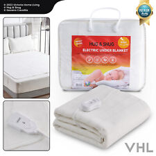 Comfort Control Electric Blanket Heated Under Blanket Fast Heat Up Energy Saving