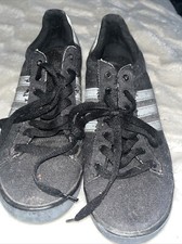 Size 8 Unisex Mens Adidas Forest Hills Original Black Trainers 