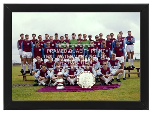 Framed 1964 cup trophy - framed,