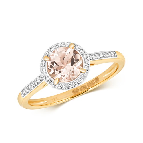 9ct yellow gold - yellow, pink