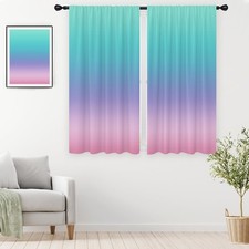 Pink Kids Curtains Girls Cute