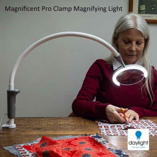 Led magnifying table lamp - magnifying,