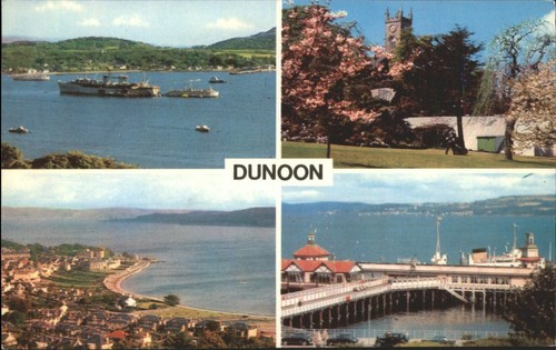 Vintage dunoon postcard holy - postcard,