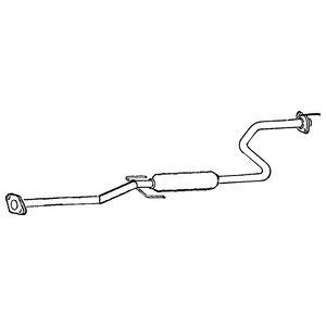 Klarius centre pipe - centre, silencer