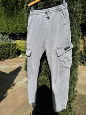 Zara boys grey combat trousers