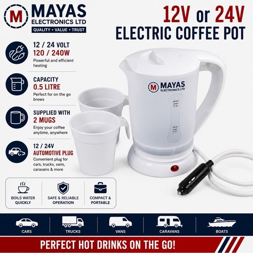 12v 24v electric - 12v/24v, kettle