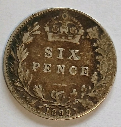 1899 queen victoria silver - 1899,
