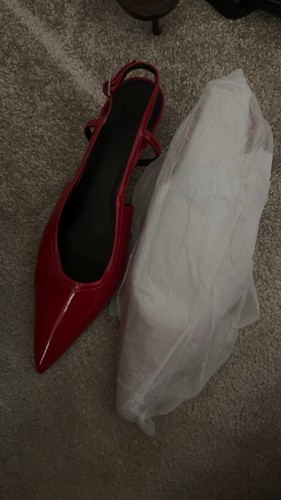Kitten heel red shoes - kitten, fit