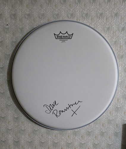 Blur dave rowntree signed - dave,