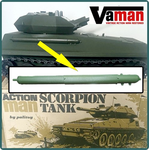Vaman vintage action man - vintage, repro