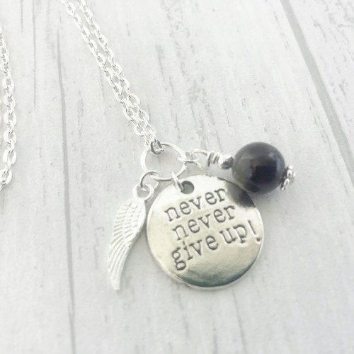Strength necklace never - necklace,