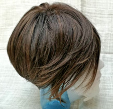 Hair wig Rene Of Paris Shasta Ginger Brown Short Length Wispy Bob Style