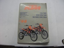 KTM OWNERS HANDBOOK 1998
