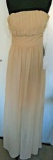 JASMINE BRIDESMAID DRESS SIZE 10 BNWT WEDDING XMAS COLOUR ALMOND NEW