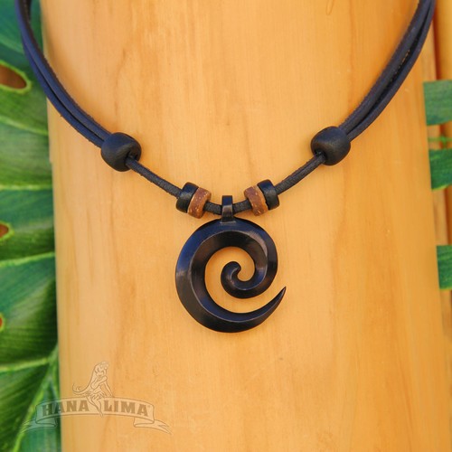 Surfer necklace leather women - surfer,