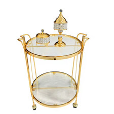 Golden metal foldable Light