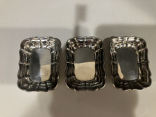 THREE STERLING SILVER X958A
