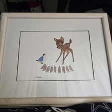 Disney Bambi And Quails Print