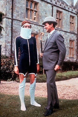 Mrs emma peel wears - a, mod