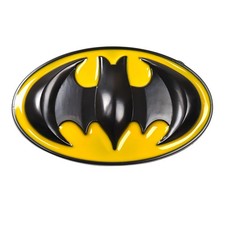 Batman Yellow & Black Shield Belt Buckle