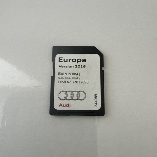 Audi 2016 navigation card - audi,