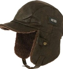 Comhats Winter Wool Blend Trapper Hat for Men Ladies Warm Hats Thick Soft  Fur S