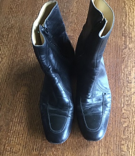 Florsheim mens black side - mens, 11