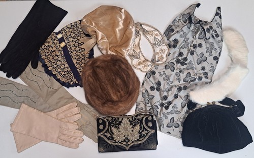 Lot vintage accessories 1940s - lot,